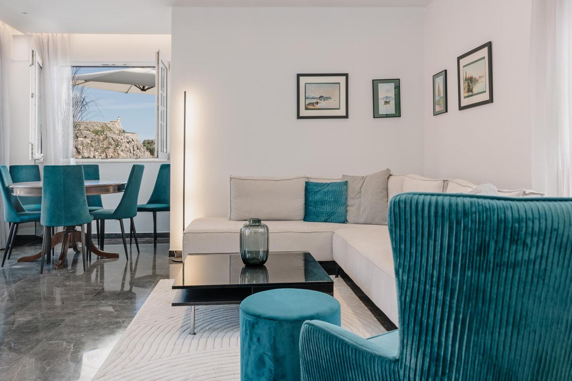 Old Fortress View Roof Top Apartment By Konnect Corfu  Luaran gambar