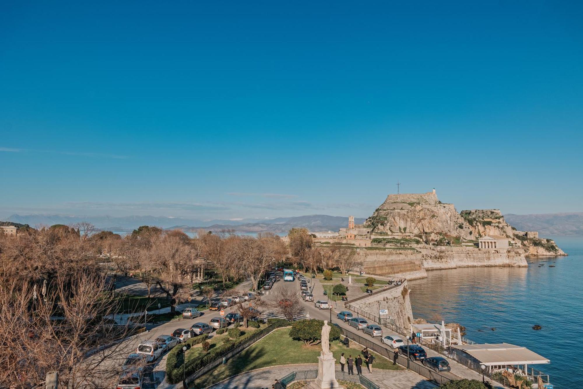 Old Fortress View Roof Top Apartment By Konnect Corfu  Luaran gambar