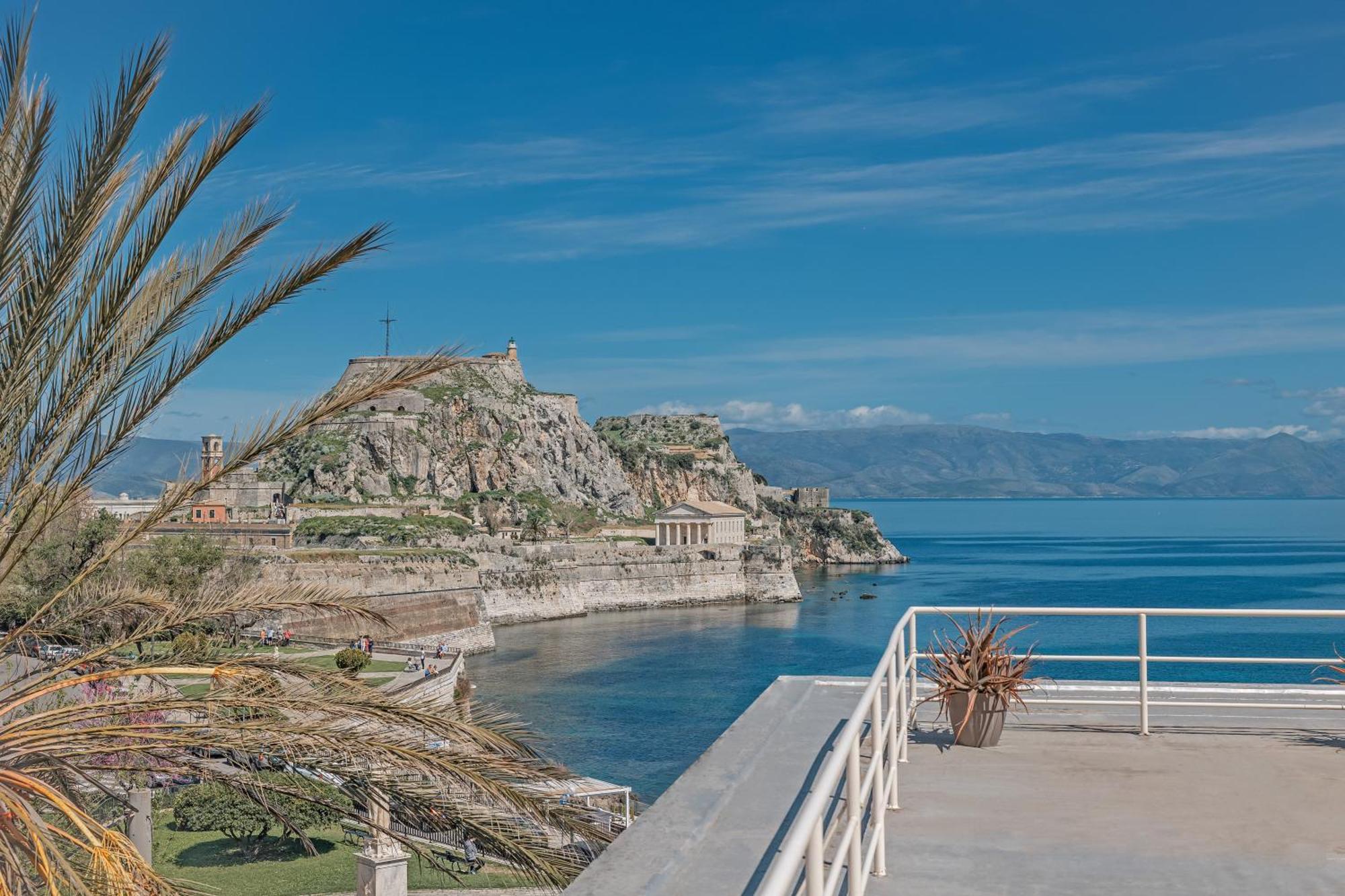 Old Fortress View Roof Top Apartment By Konnect Corfu  Luaran gambar